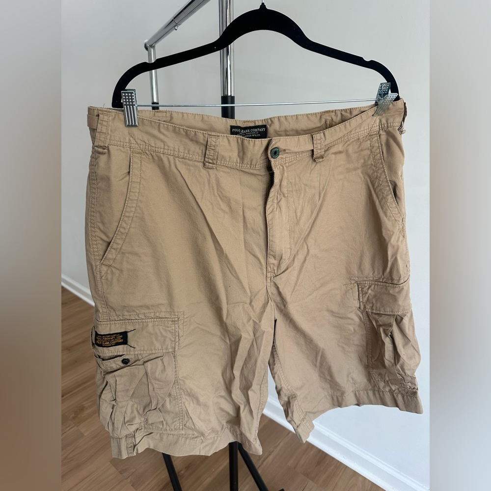 Polo by Ralph Lauren Men's Beige Cargo Shorts